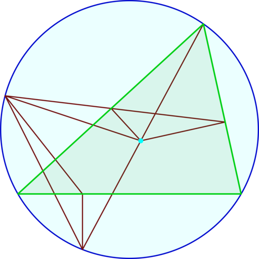 First geometry problem I solved